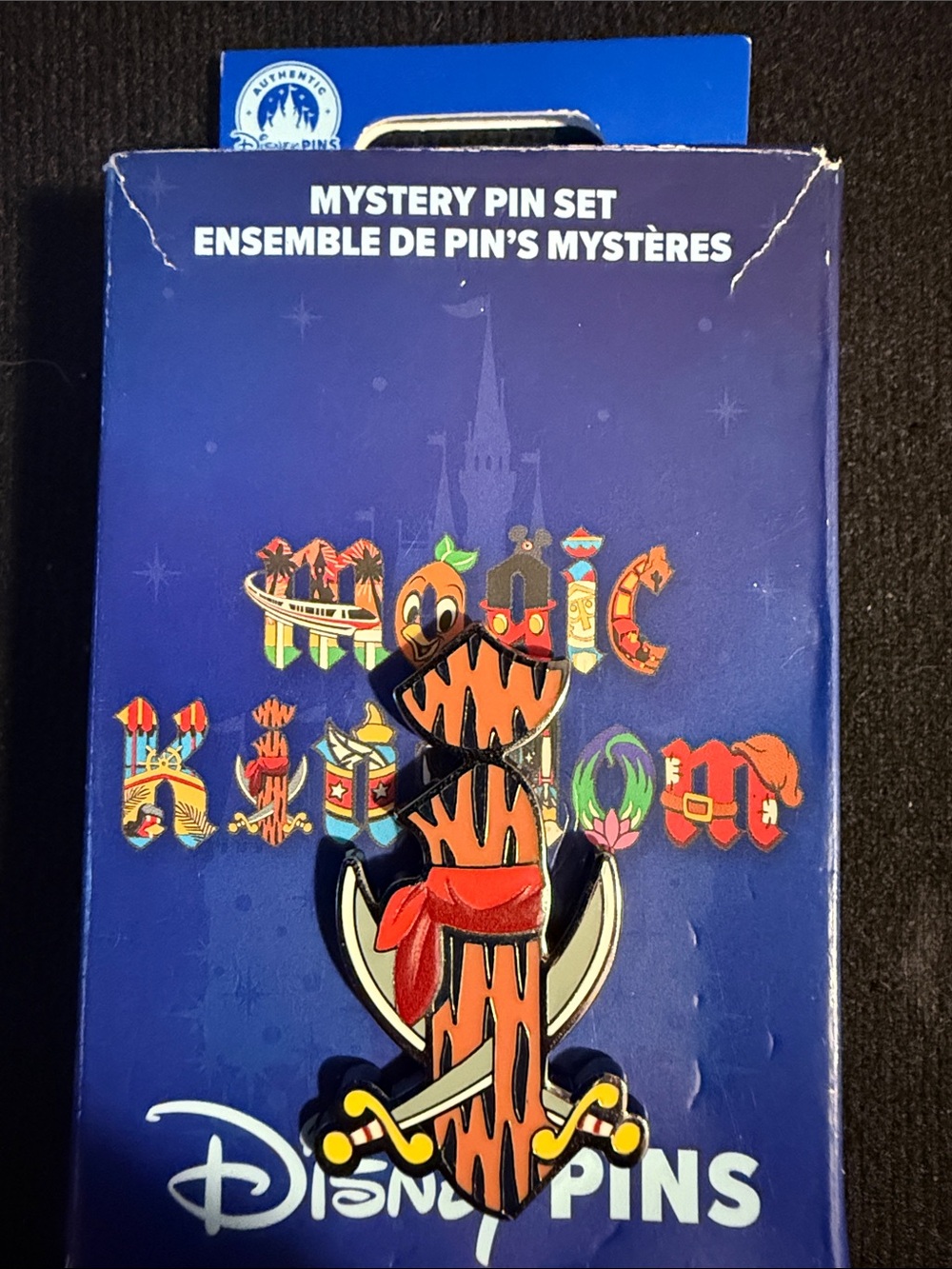 Magic Kingdom Mystery Collection-Single pin letter “i” Pirates of the Caribbean